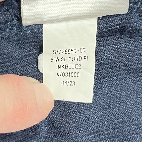 NWT Girls’ Old Navy Corduroy Navy Blue Jumper Size XXL (18) - Picture 9 of 10